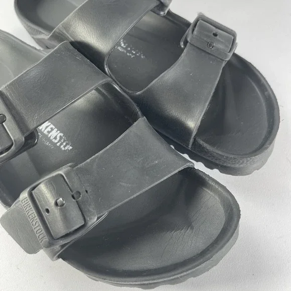 Birkenstock Arizona Eva Essentials Sandals Womens Black Buckle Slide Shoes US 9 - Picture 11 of 11